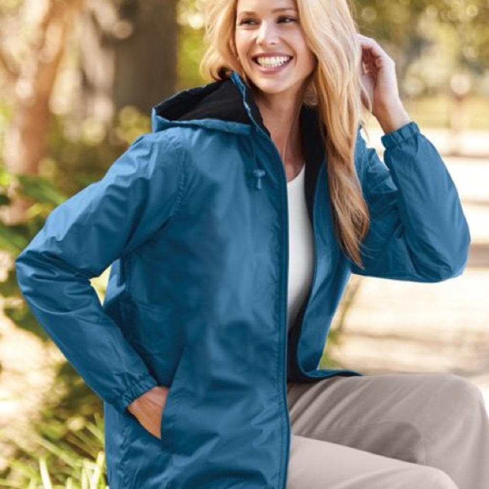 RED STORM JACKET WINDBREAKER FLEECE - Picture 2 of 5